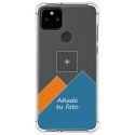 Personaliza tu Funda Silicona Anti-Golpes Transparente con tu Fotografía para Google Pixel 4a personalizada
