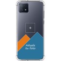 Personaliza tu Funda Silicona Anti-Golpes Transparente con tu Fotografía para Oppo A73 5G personalizada