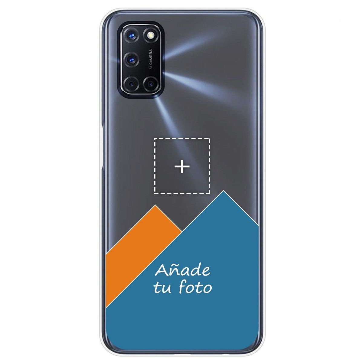 Personaliza tu Funda Pc + Tpu 360 con tu Fotografia para Oppo A52 / A72 dibujo personalizada
