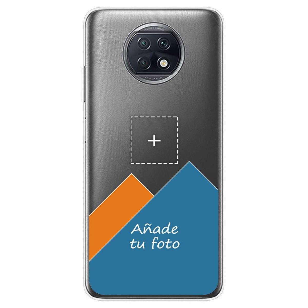 Personaliza tu Funda Pc + Tpu 360 con tu Fotografia para Xiaomi Redmi Note 9T 5G dibujo personalizada