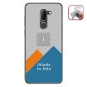 Personaliza tu Funda Gel Silicona Transparente con tu Fotografia para Alcatel 3X Dibujo Personalizada