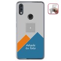 Personaliza tu Funda Gel Silicona Transparente con tu Fotografia para Alcatel 5V Dibujo Personalizada
