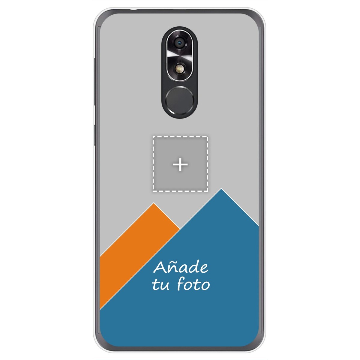 Personaliza tu Funda Gel Silicona Transparente con tu Fotografia para Cubot R9 Dibujo Personalizada
