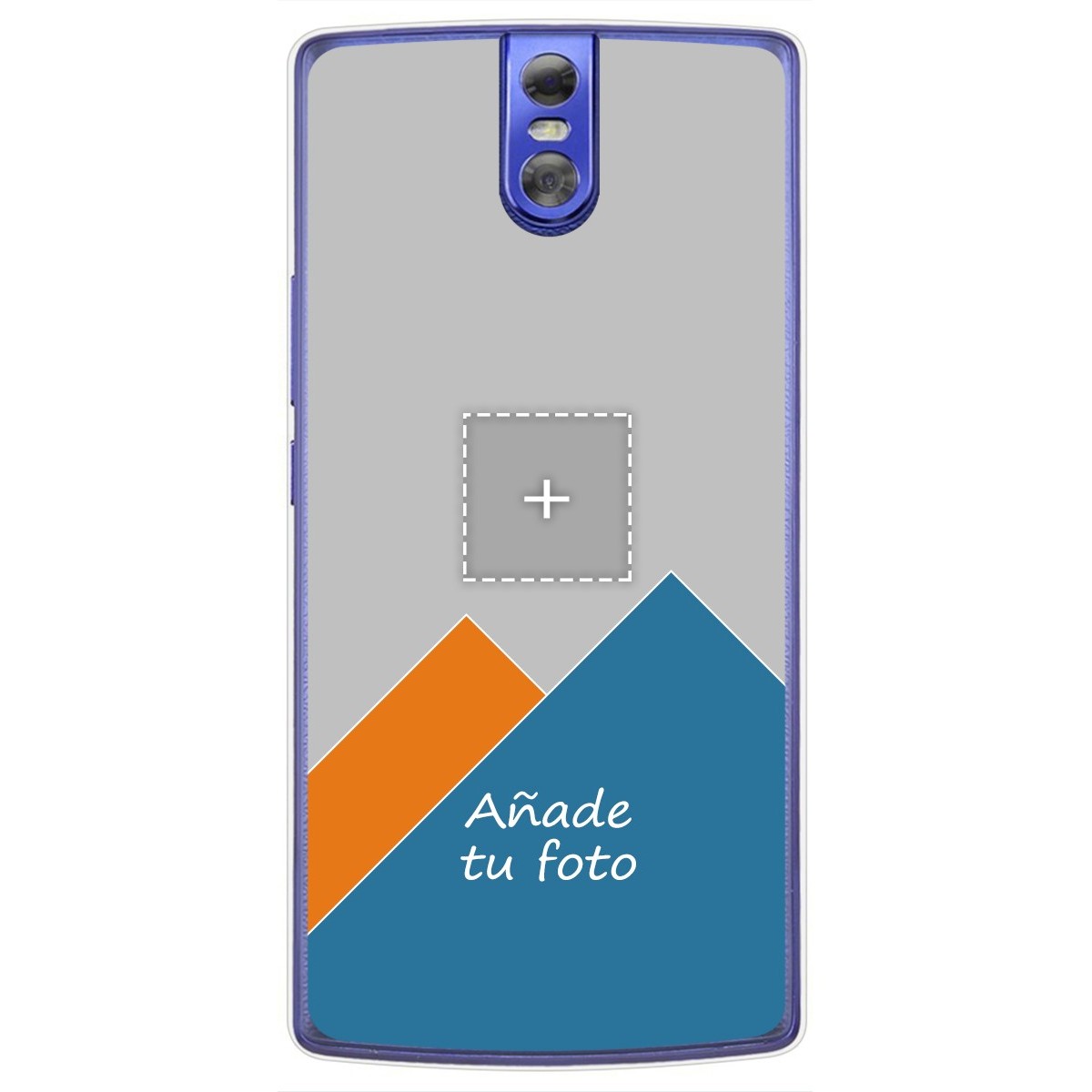 Personaliza tu Funda Gel Silicona Transparente con tu Fotografia para Doogee BL7000 Dibujo Personalizada