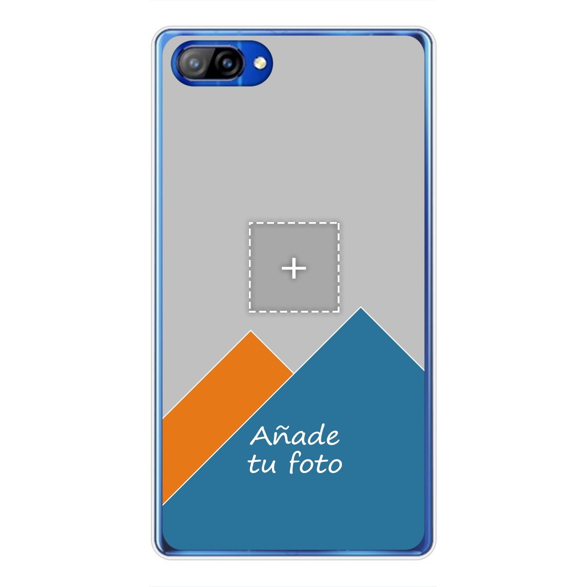 Personaliza tu Funda Gel Silicona Transparente con tu Fotografia para Doogee Mix Dibujo Personalizada
