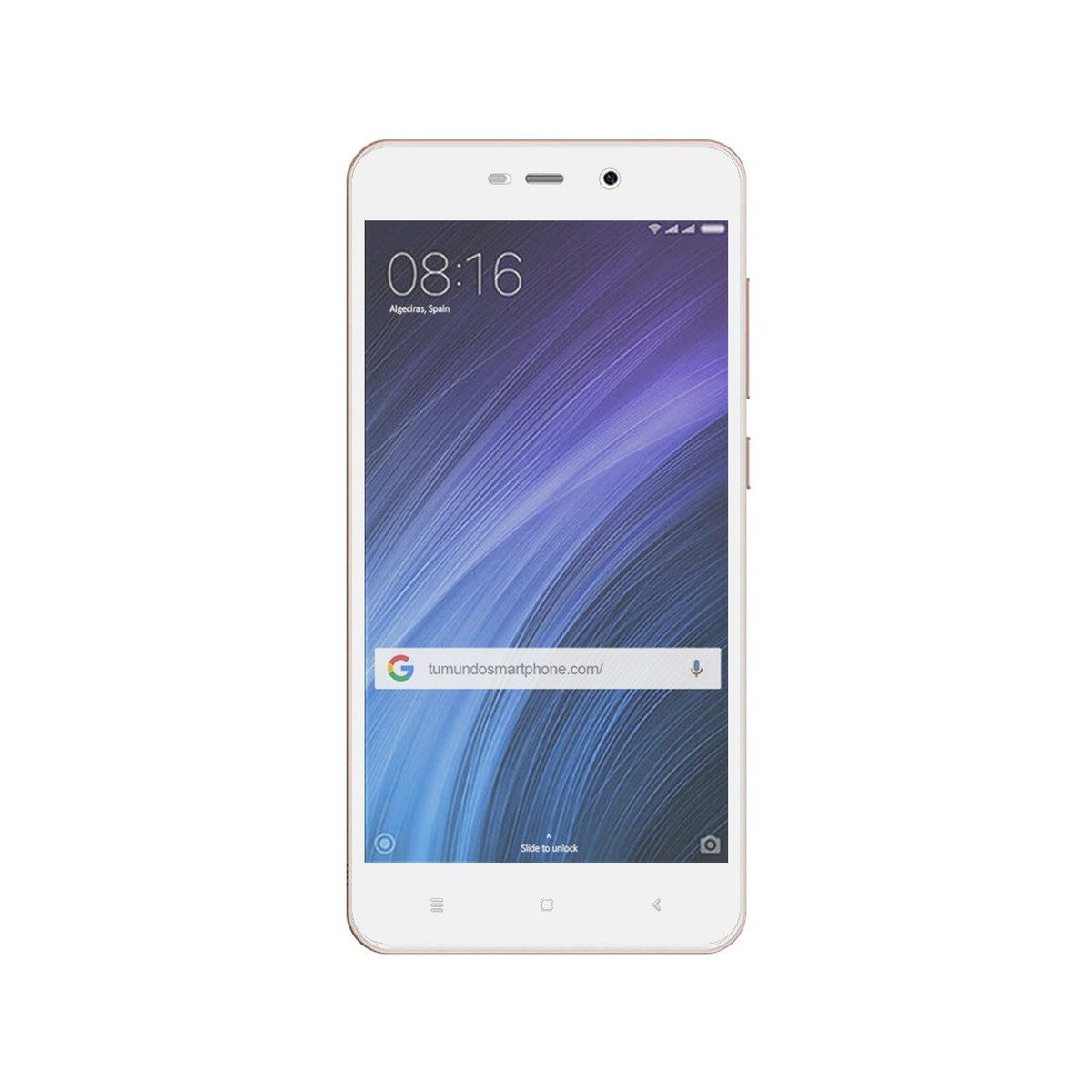 Protector Cristal Templado Frontal Completo Blanco  para Xiaomi Redmi 4A Vidrio