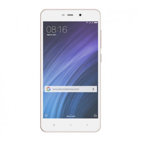 Protector Cristal Templado Frontal Completo Blanco  para Xiaomi Redmi 4A Vidrio