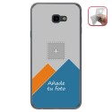 Personaliza tu Funda Gel Silicona Transparente con tu Fotografia para Samsung Galaxy J4+ Plus Dibujo Personalizada