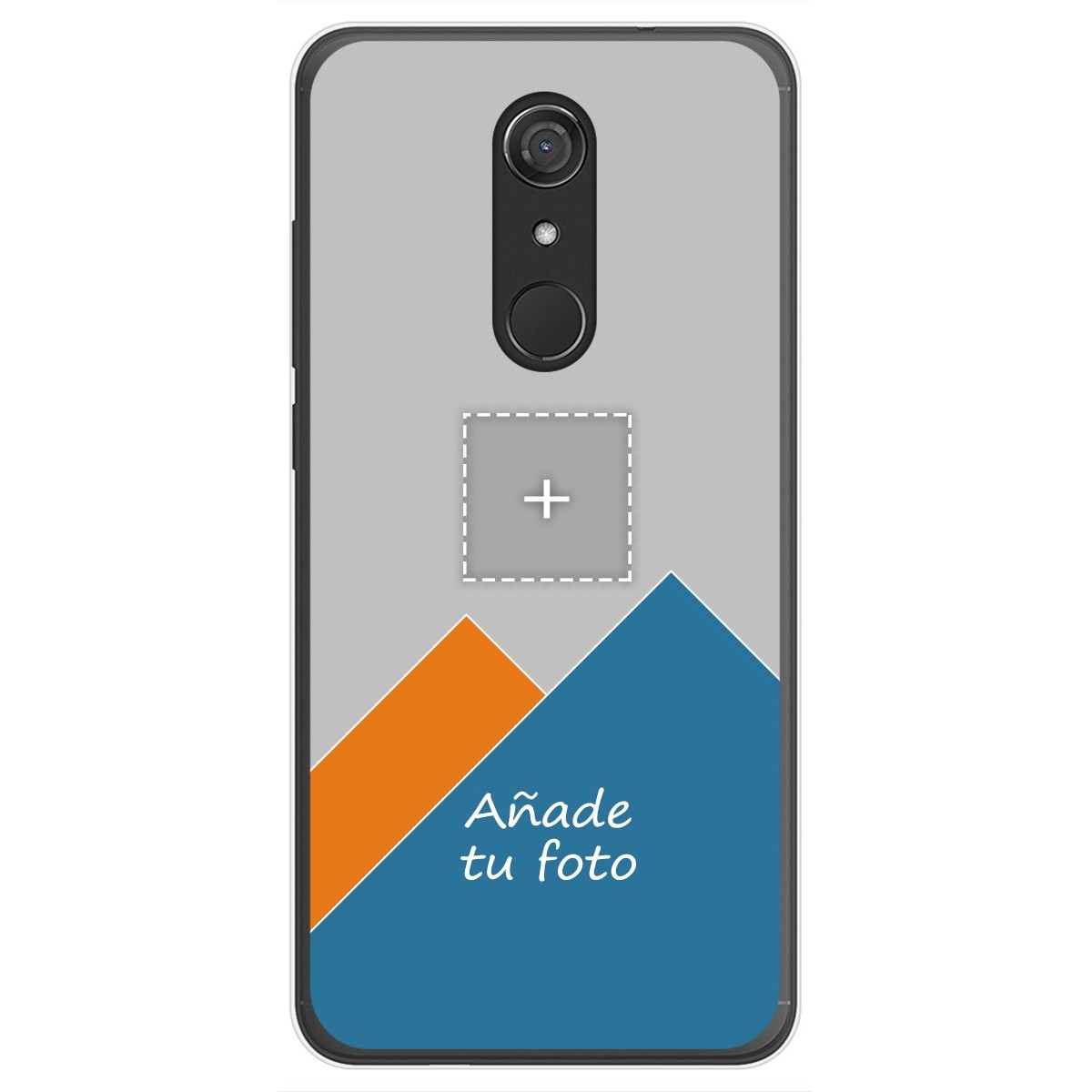 Personaliza tu Funda Gel Silicona Transparente con tu Fotografia para WIKO View Dibujo Personalizada