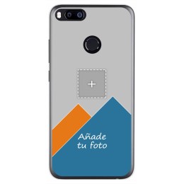 Personaliza tu Funda Gel Silicona Transparente con tu Fotografia para XIAOMI MI 5X / MI A1 Dibujo Personalizada