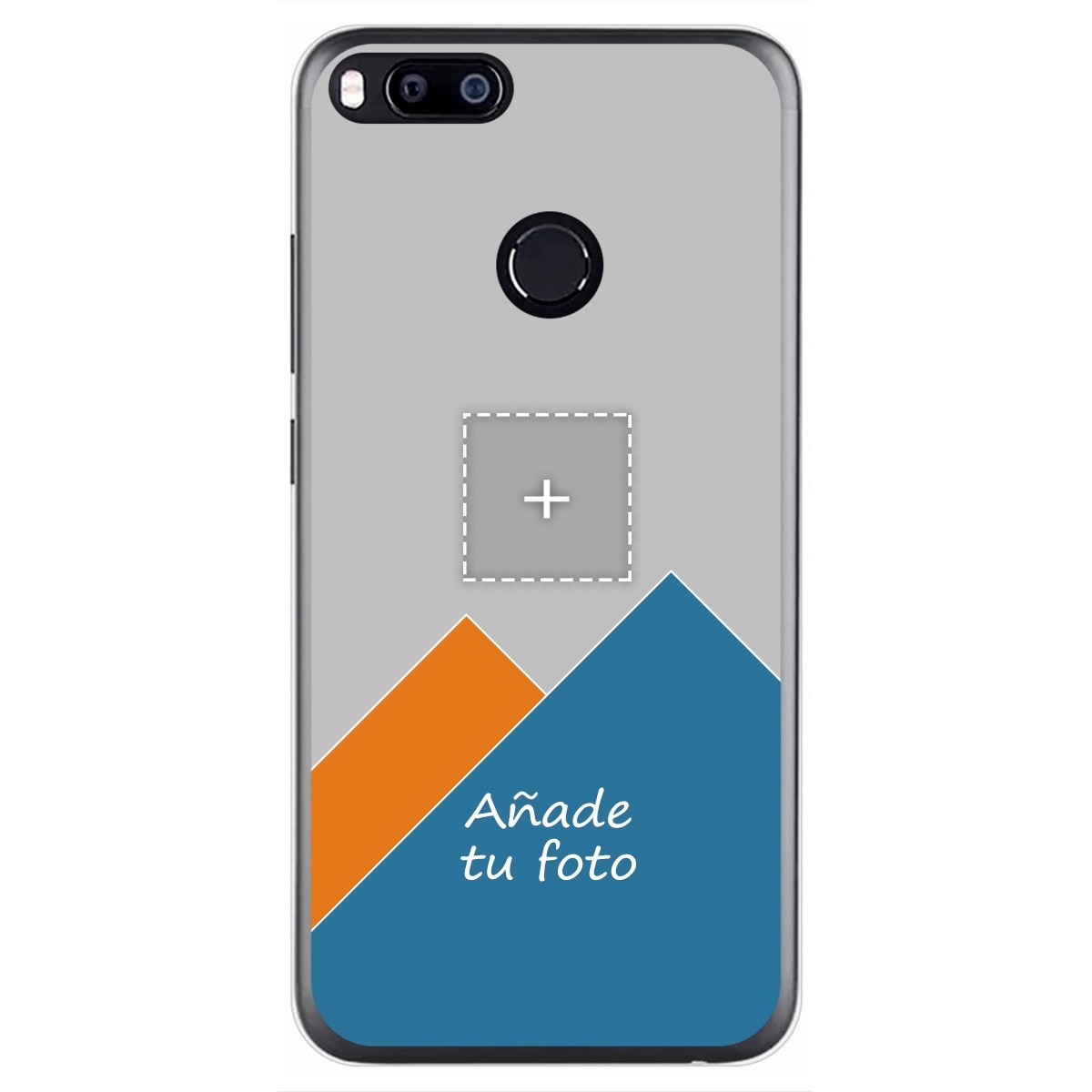 Personaliza tu Funda Gel Silicona Transparente con tu Fotografia para XIAOMI MI 5X / MI A1 Dibujo Personalizada