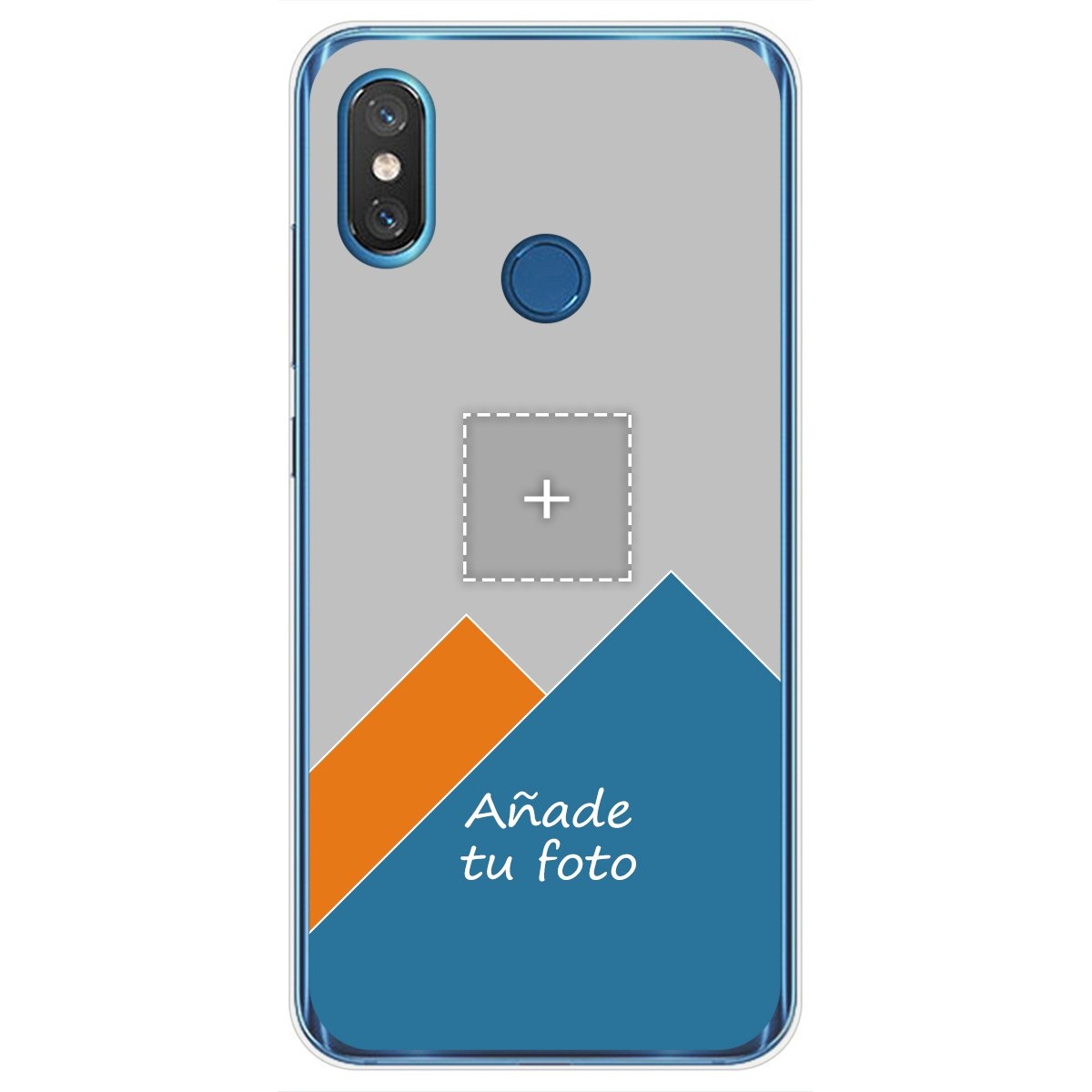 Personaliza tu Funda Gel Silicona Transparente con tu Fotografia para Xiaomi Mi 8 Dibujo Personalizada