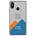 Personaliza tu Funda Gel Silicona Transparente con tu Fotografia para Xiaomi Mi Max 3 Dibujo Personalizada
