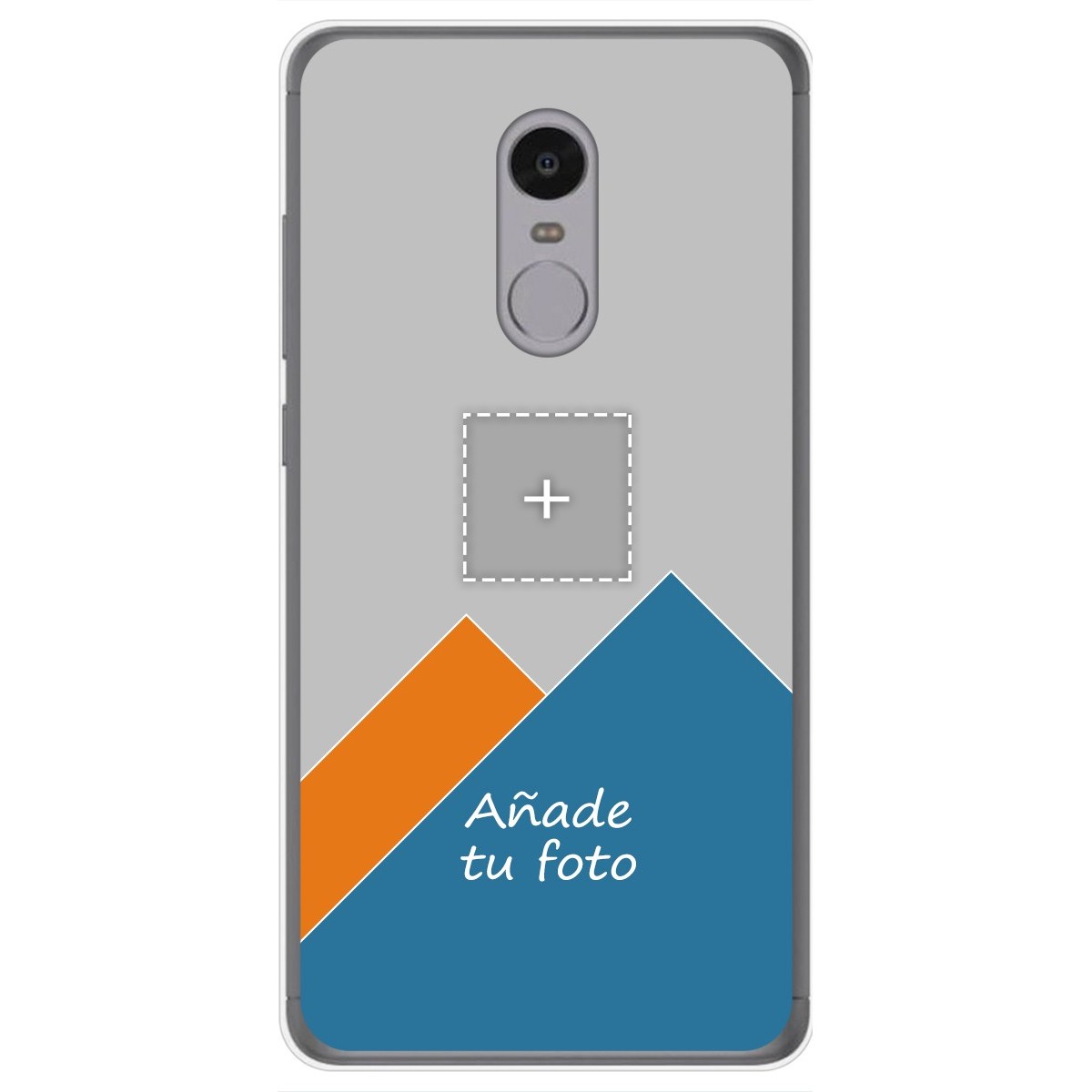 Personaliza tu Funda Gel Silicona Transparente con tu Fotografia para XIAOMI REDMI Note 4 / Note 4 Pro Dibujo Personalizada