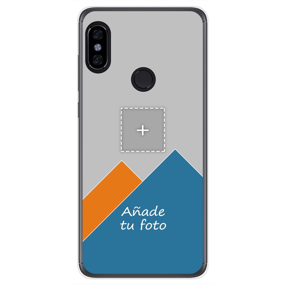 Personaliza tu Funda Gel Silicona Transparente con tu Fotografia para Xiaomi Redmi Note 5 / Note 5 Pro Dibujo Personalizada