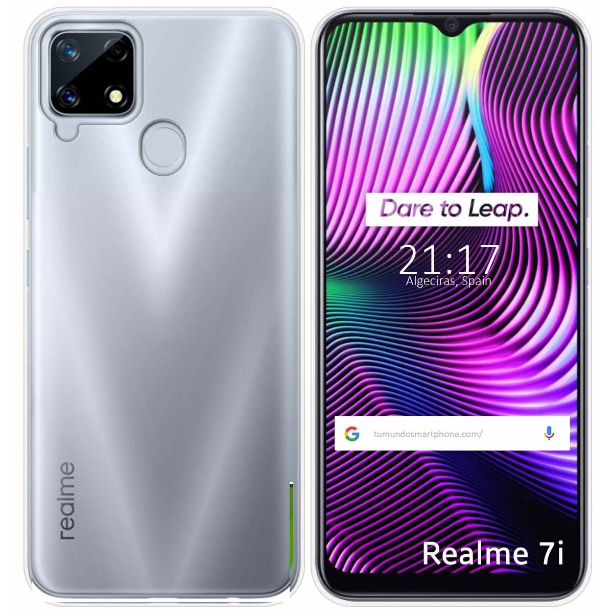 Funda Silicona Gel TPU Transparente para Realme 7i / Narzo 30A