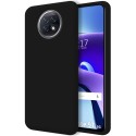 Funda Silicona Líquida Ultra Suave para  Xiaomi Redmi Note 9T 5G color Negra