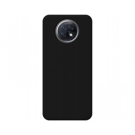 Funda Silicona Líquida Ultra Suave para  Xiaomi Redmi Note 9T 5G color Negra