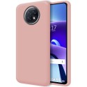 Funda Silicona Líquida Ultra Suave para  Xiaomi Redmi Note 9T 5G color Rosa