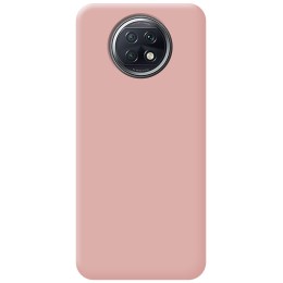 Funda Silicona Líquida Ultra Suave para  Xiaomi Redmi Note 9T 5G color Rosa 2