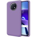 Funda Silicona Líquida Ultra Suave para  Xiaomi Redmi Note 9T 5G color Morada