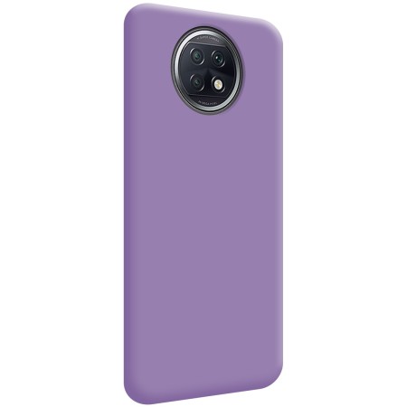 Funda Silicona Líquida Ultra Suave para  Xiaomi Redmi Note 9T 5G color Morada