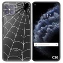 Funda Gel Transparente para Cubot C30 diseño Araña Dibujos