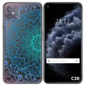 Funda Gel Transparente para Cubot C30 diseño Mandala Dibujos