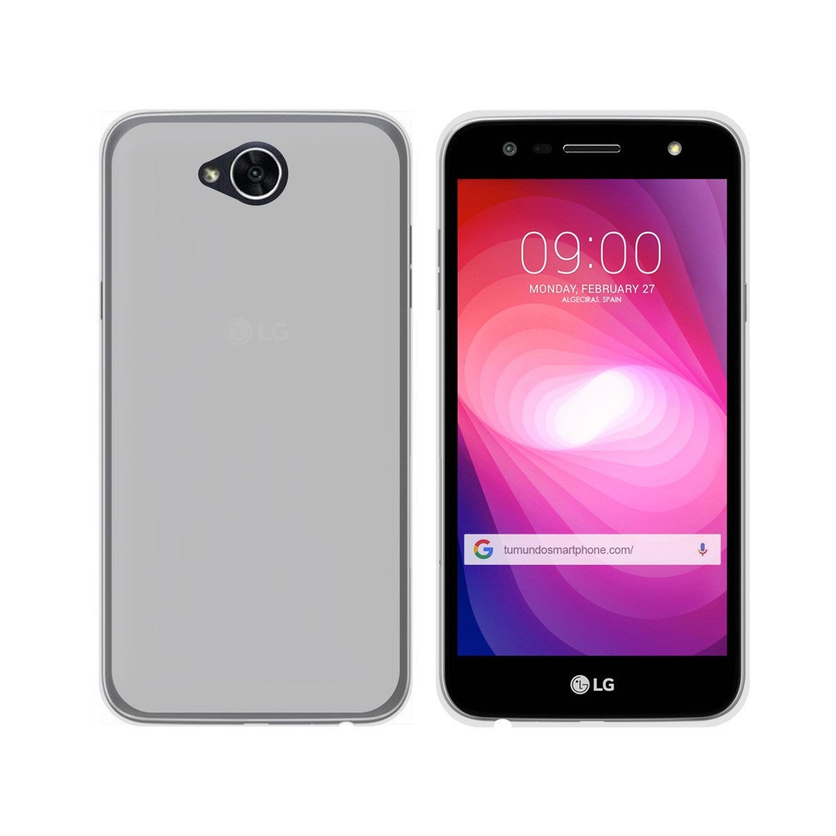 Funda Gel Tpu para Lg X Power 2 Color Transparente