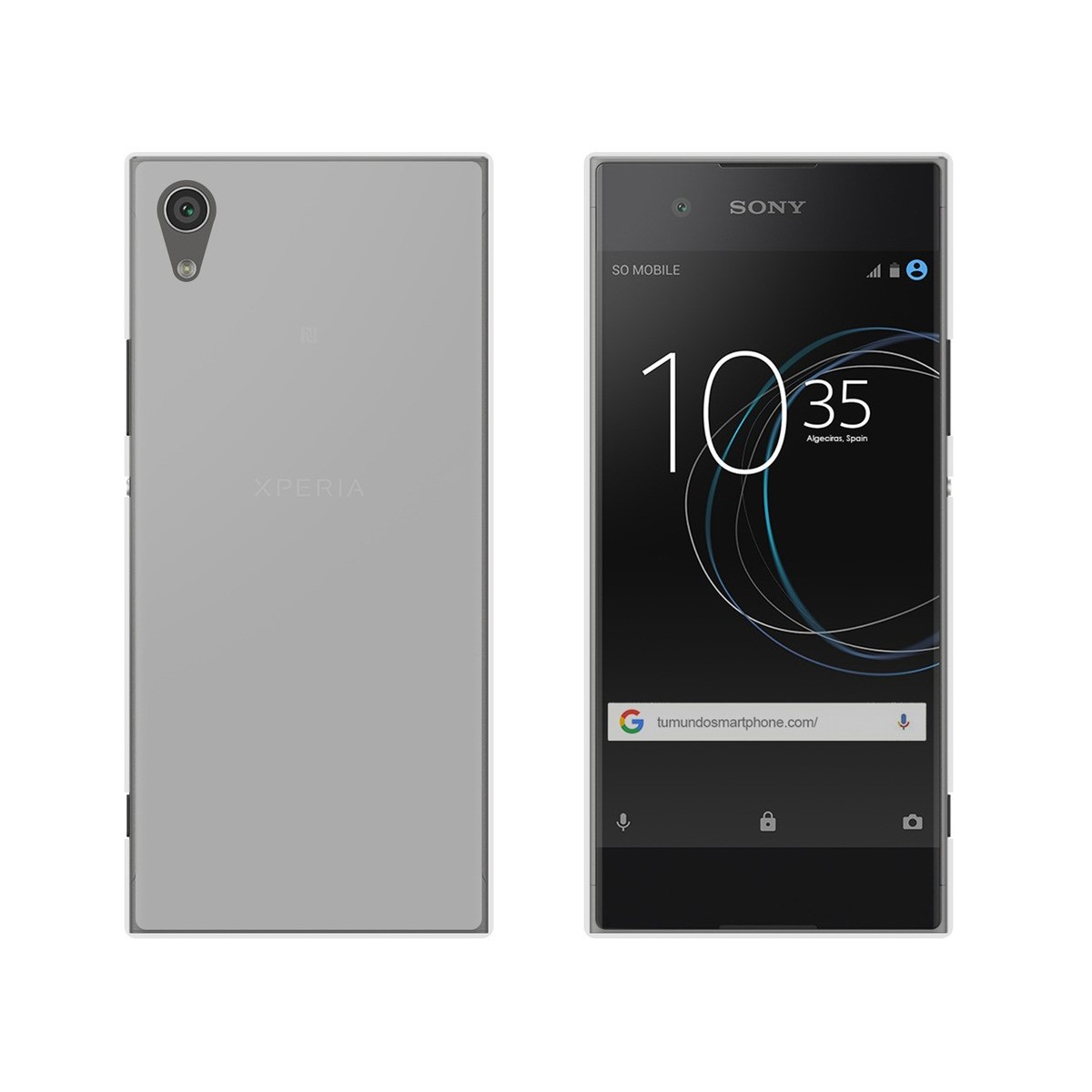 Funda Gel Tpu para Sony Xperia XA1 Color Transparente