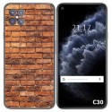 Funda Gel Tpu para Cubot C30 diseño Ladrillo 04 Dibujos