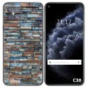 Funda Gel Tpu para Cubot C30 diseño Ladrillo 05 Dibujos