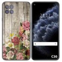 Funda Gel Tpu para Cubot C30 diseño Madera 08 Dibujos