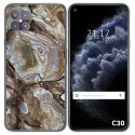 Funda Gel Tpu para Cubot C30 diseño Mármol 14 Dibujos