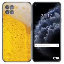 Funda Gel Tpu para Cubot C30 diseño Cerveza Dibujos