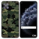 Funda Gel Tpu para Cubot C30 diseño Camuflaje Dibujos