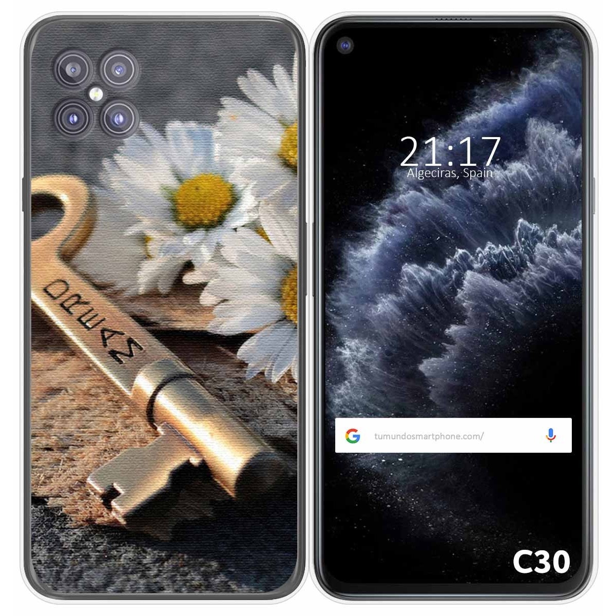 Funda Gel Tpu para Cubot C30 diseño Dream Dibujos