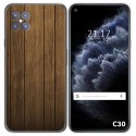 Funda Gel Tpu para Cubot C30 diseño Madera Dibujos