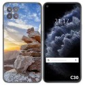 Funda Gel Tpu para Cubot C30 diseño Sunset Dibujos