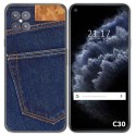 Funda Gel Tpu para Cubot C30 diseño Vaquero Dibujos