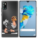 Funda Gel Transparente para Cubot J9 diseño Avestruz Dibujos