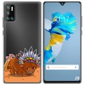 Funda Gel Transparente para Cubot J9 diseño Bufalo Dibujos