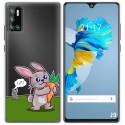 Funda Gel Transparente para Cubot J9 diseño Conejo Dibujos