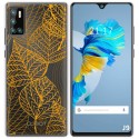 Funda Gel Transparente para Cubot J9 diseño Hojas Dibujos
