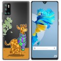 Funda Gel Transparente para Cubot J9 diseño Jirafa Dibujos