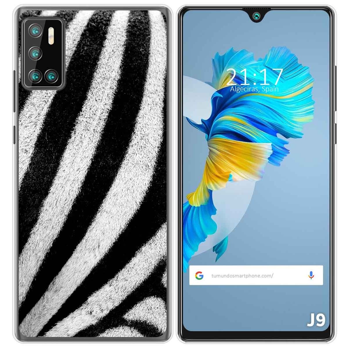 Funda Gel Tpu para Cubot J9 diseño Animal 02 Dibujos