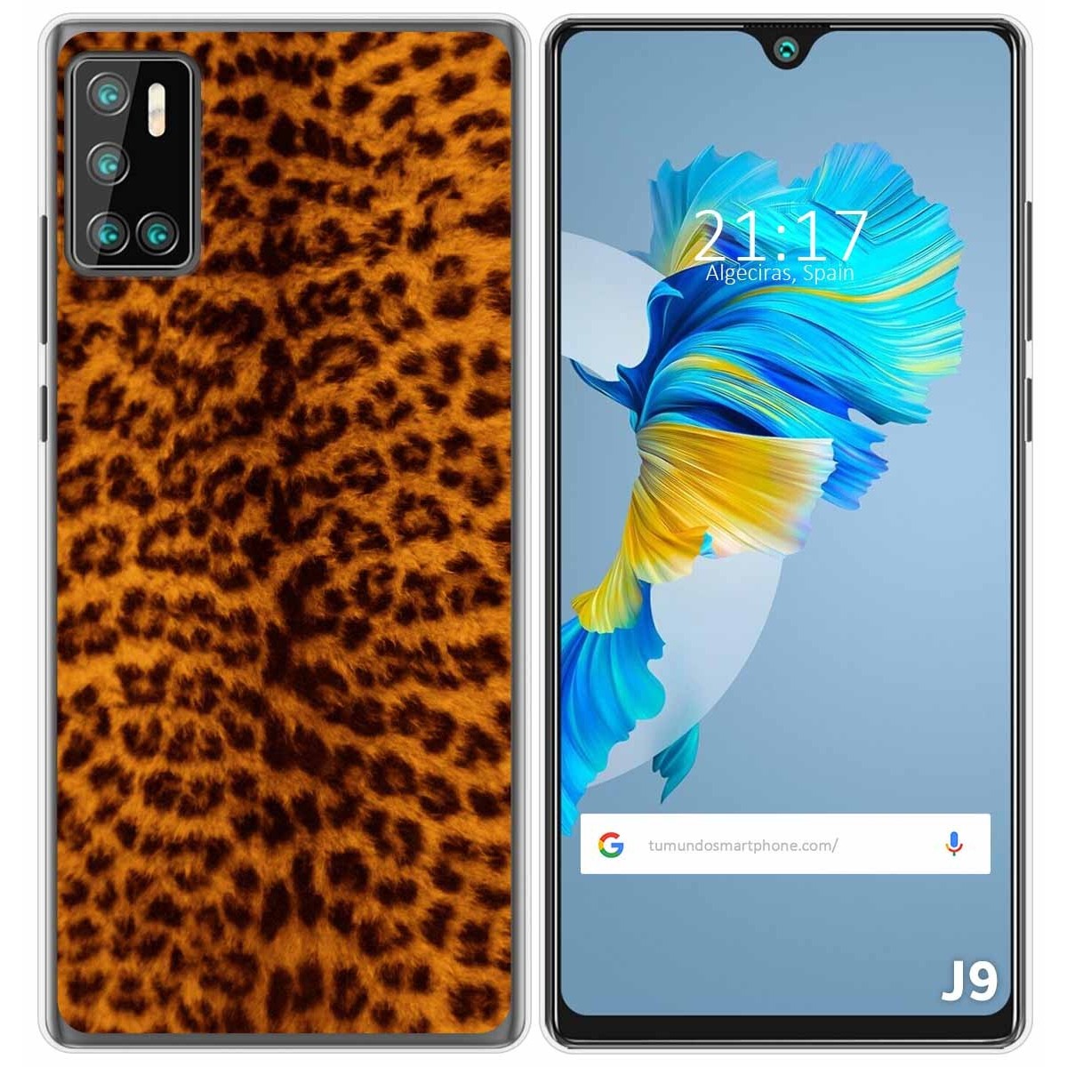 Funda Gel Tpu para Cubot J9 diseño Animal 03 Dibujos