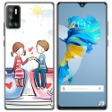 Funda Gel Tpu para Cubot J9 diseño Café Dibujos