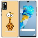 Funda Gel Tpu para Cubot J9 diseño Jirafa Dibujos