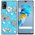 Funda Gel Tpu para Cubot J9 diseño Mariposas Dibujos